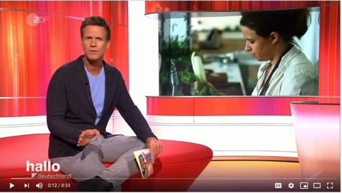 Private Cooking Mallorca - privatkoch Caroline Fabian on Hallo Deutschland ZDF 2018