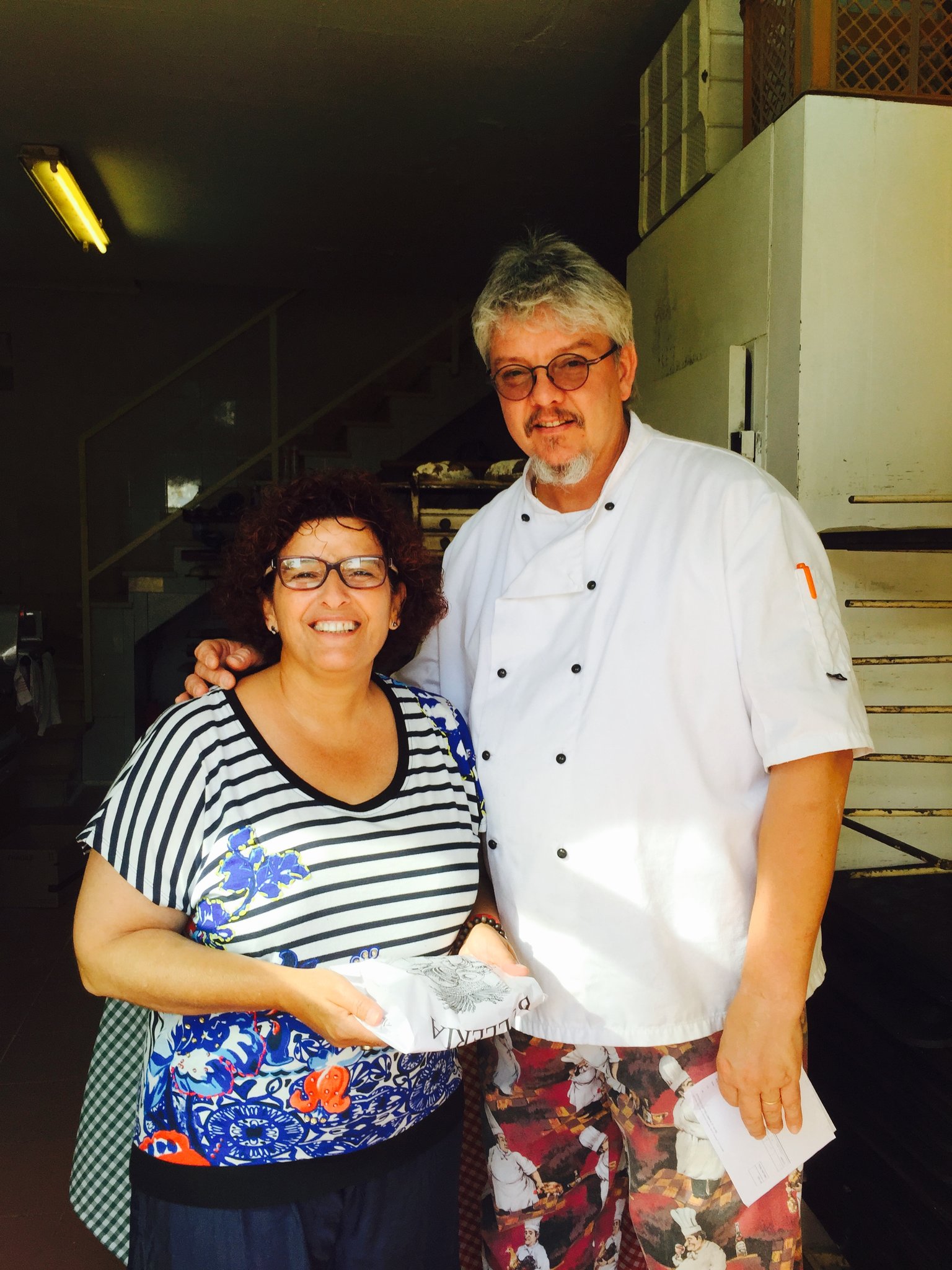 Thomas Grasberger und seine Frau Michelle von Thomas Bakeshop